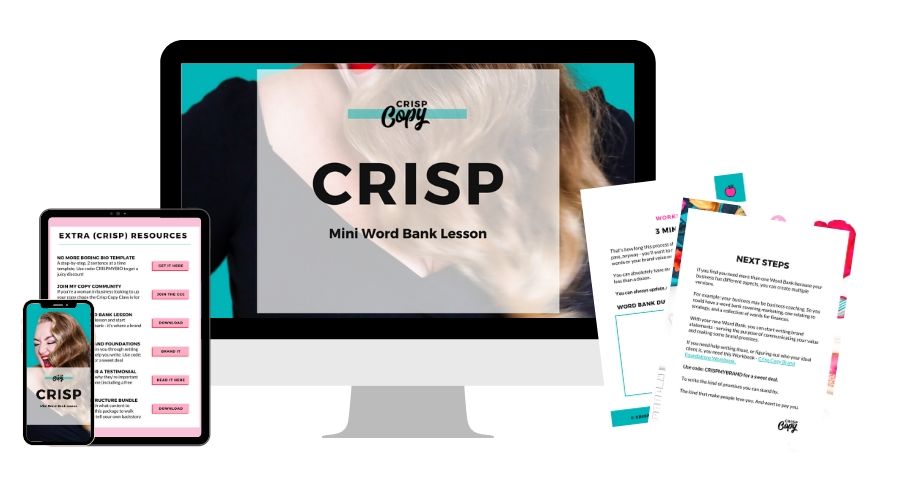 Jay Crisp Crow Crisp Copy Website Copywriter Course
