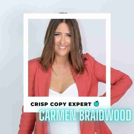 Crisp Copy Class Carmen Braidwood